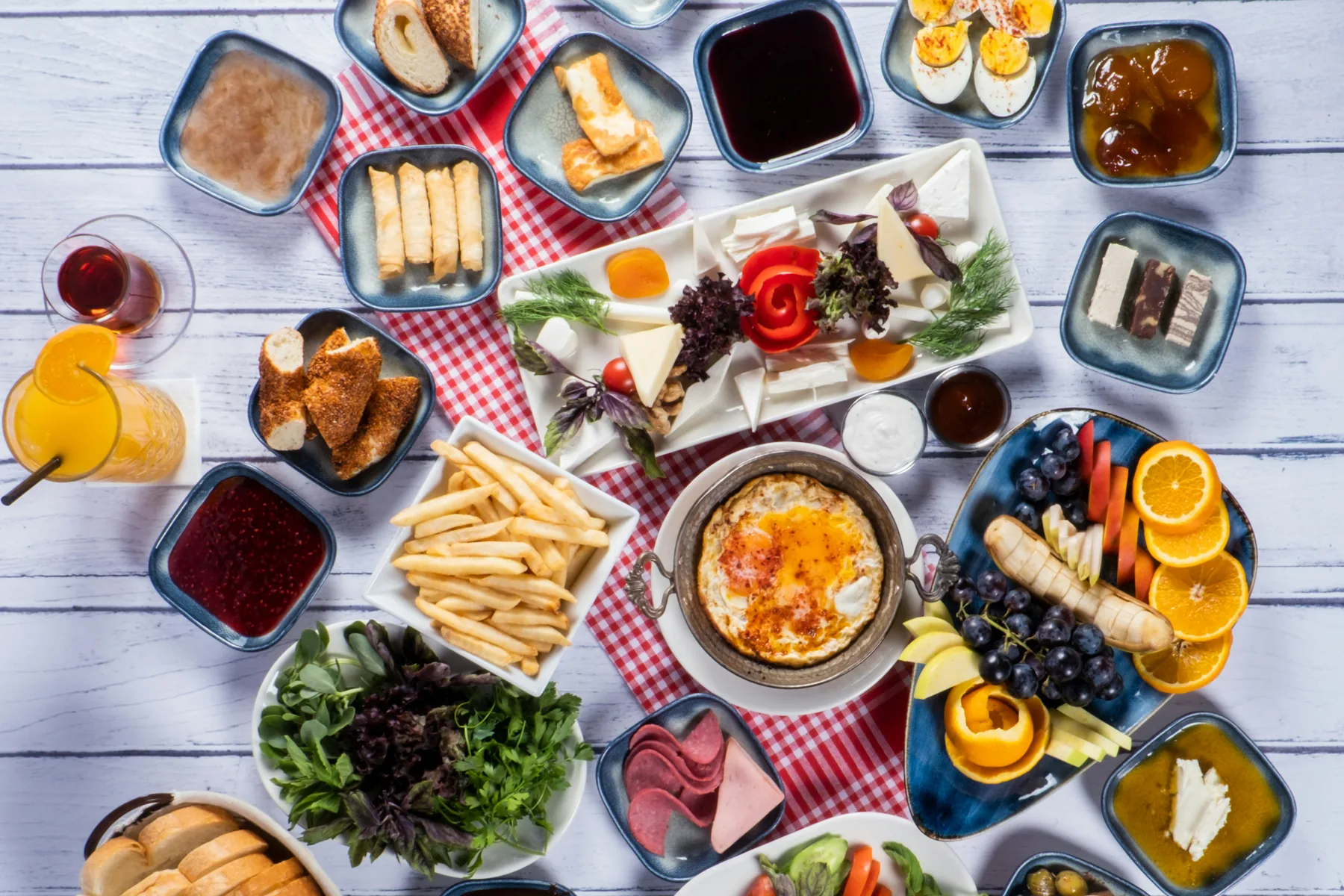 Restoran ve gastronomi çekimi örneği